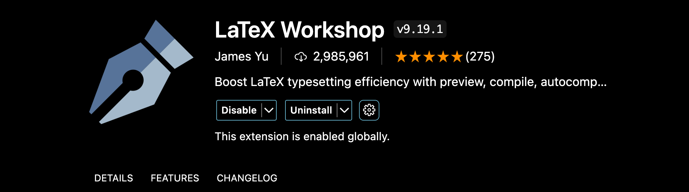 latex extension